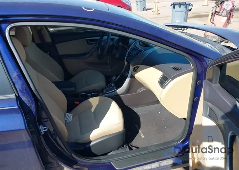 2013 Hyundai Elantra Gls z USA, uszkodzony, nr VIN 5NPDH4AE0DH289465